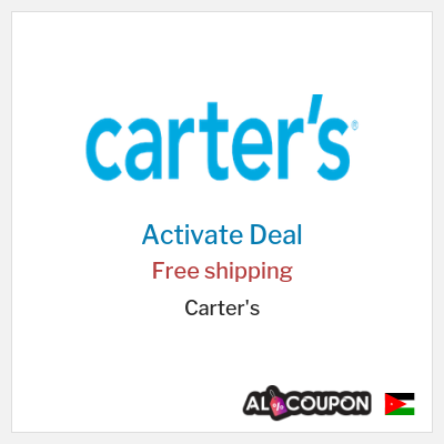 Free Shipping for Carter's Free shipping