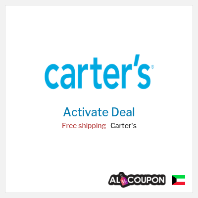 Free Shipping for Carter's Free shipping