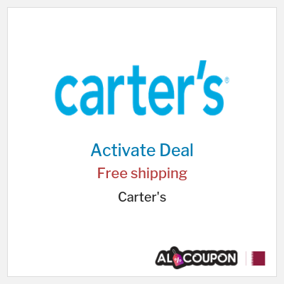 Free Shipping for Carter's Free shipping