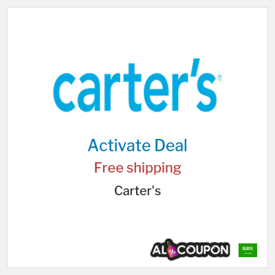 Free Shipping for Carter's Free shipping