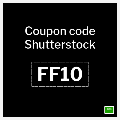 Coupon discount code for Shutterstock 10% OFF