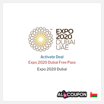 Coupon discount code for Expo 2020 Dubai Special discounts and coupon codes