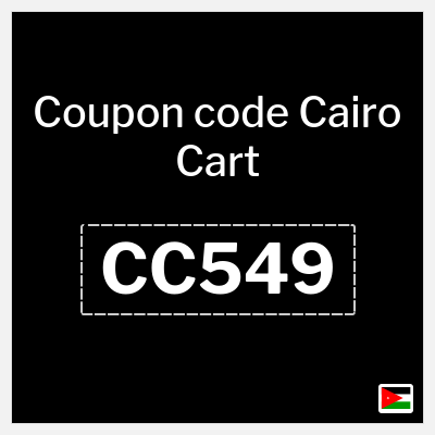 Coupon discount code for Cairo Cart 5% OFF