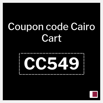Coupon discount code for Cairo Cart 5% OFF