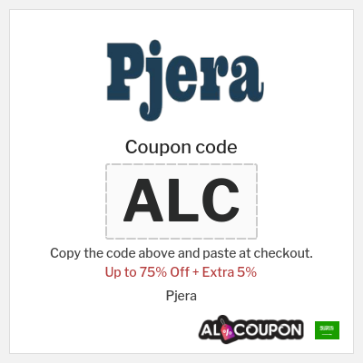 Coupon discount code for Pjera 5% OFF