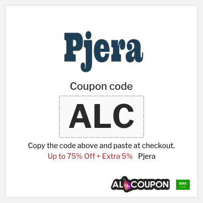 Coupon discount code for Pjera 5% OFF