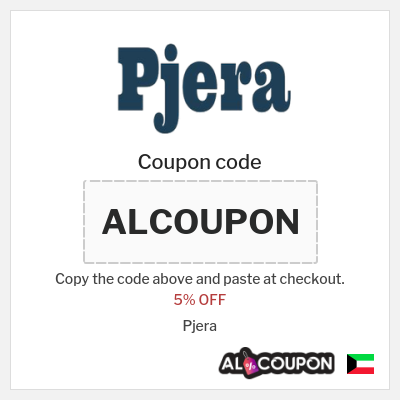 Coupon for Pjera (ALCOUPON) 5% OFF
