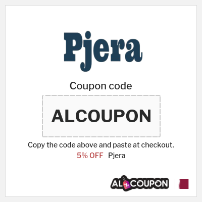 Coupon for Pjera (ALCOUPON) 5% OFF