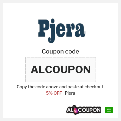 Coupon for Pjera (ALCOUPON) 5% OFF