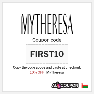 Coupon discount code for MyTheresa Up to 80% Designer items