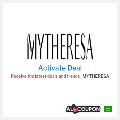 Special Deal for MYTHERESA Receive the latest deals and trends
