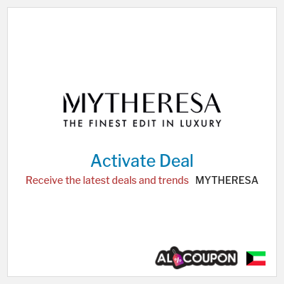 Special Deal for MYTHERESA Receive the latest deals and trends