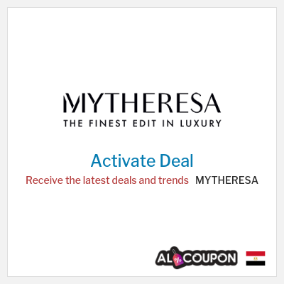 Special Deal for MYTHERESA Receive the latest deals and trends