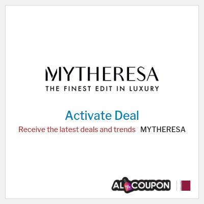 Special Deal for MYTHERESA Receive the latest deals and trends