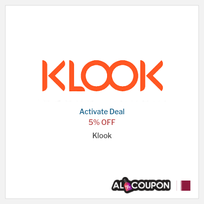 Special Deal for Klook 5% OFF