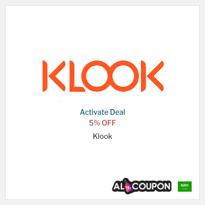 Special Deal for Klook 5% OFF