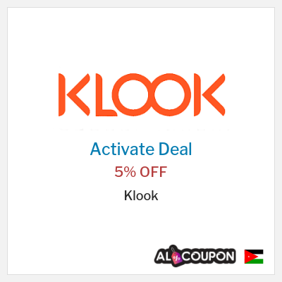 Special Deal for Klook 5% OFF