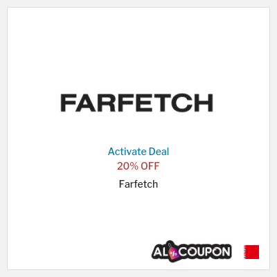 Special Deal for Farfetch 20% OFF