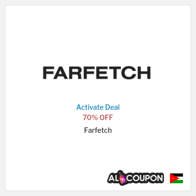 Special Deal for Farfetch 70% OFF