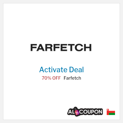 Special Deal for Farfetch 70% OFF