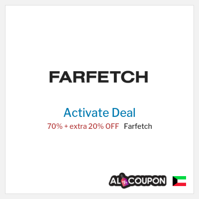 Special Deal for Farfetch 70% + extra 20% OFF