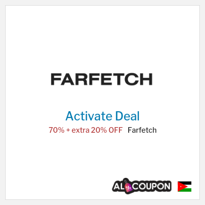 Special Deal for Farfetch 70% + extra 20% OFF