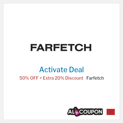 Special Deal for Farfetch 50% OFF + Extra 20% Discount