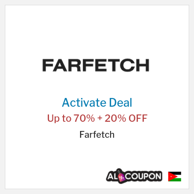 Special Deal for Farfetch Up to 70% + 20% OFF