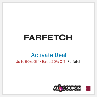 Special Deal for Farfetch Up to 60% Off + Extra 20% Off