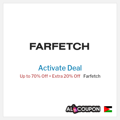 Special Deal for Farfetch Up to 70% Off + Extra 20% Off