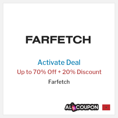 Special Deal for Farfetch Up to 70% Off + 20% Discount
