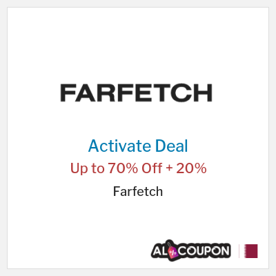 Special Deal for Farfetch Up to 70% Off + 20%