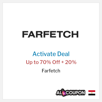 Special Deal for Farfetch Up to 70% Off + 20%
