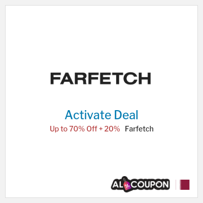 Special Deal for Farfetch Up to 70% Off + 20%