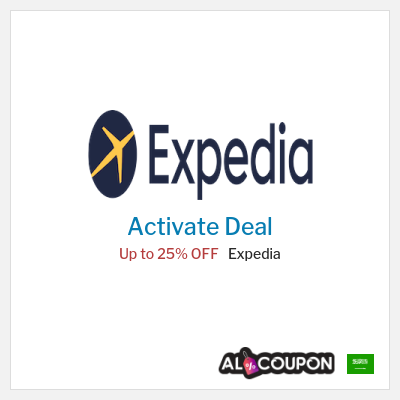 Coupon discount code for Expedia Exclusive Deals on Hotels & Flights