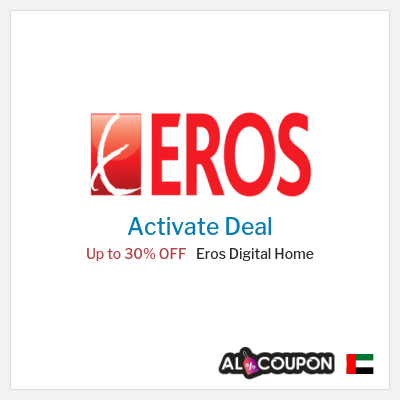 Coupon discount code for Eros Digital Home Up to 70% OFF