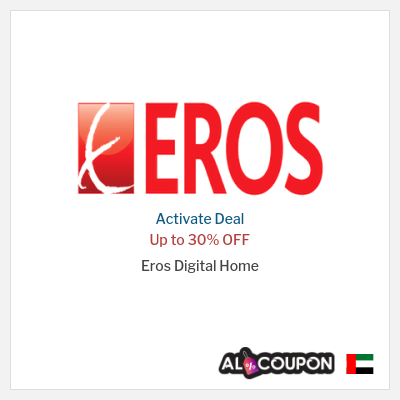 Coupon discount code for Eros Digital Home Up to 70% OFF