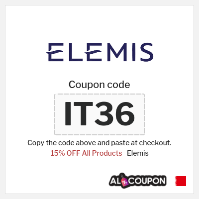Coupon discount code for Elemis  15% OFF 