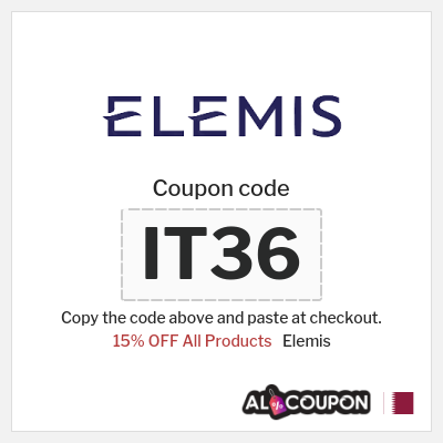 Coupon discount code for Elemis  15% OFF 