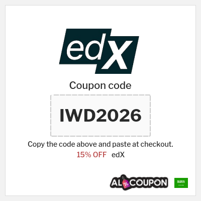 Coupon discount code for edX 15% OFF