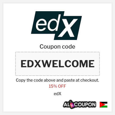 Coupon discount code for edX 15% OFF