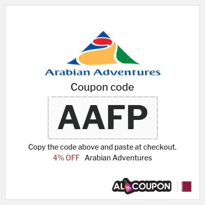 Coupon discount code for Arabian Adventures 4% OFF