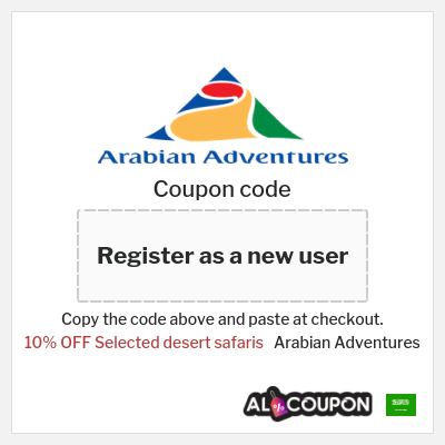 Coupon discount code for Arabian Adventures 4% OFF