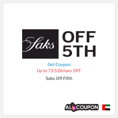 Saks Off 5th promo code | On first order to UAE