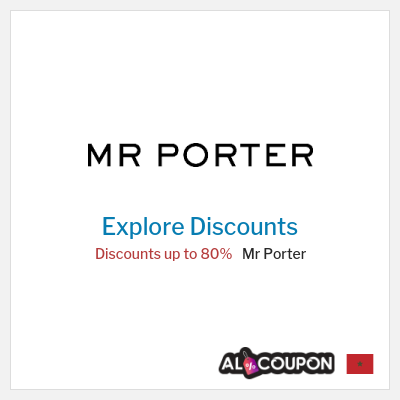 Coupon discount code for Mr Porter Discounts up to 80%