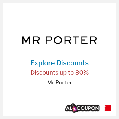 Sale for Mr Porter Discounts up to 80%