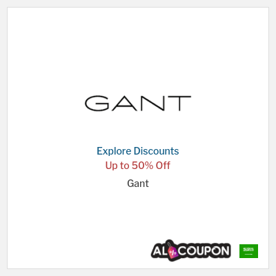 Sale for Gant Up to 50% Off