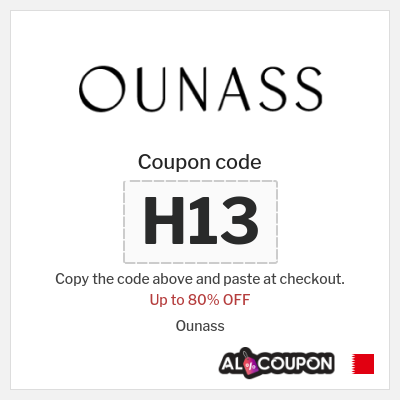 Coupon for Ounass (H13) Up to 80% OFF