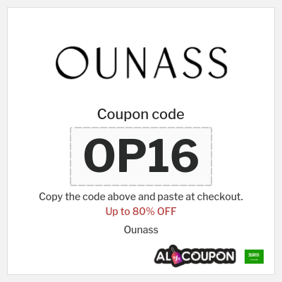 Coupon for Ounass (OP19) Up to 80% OFF