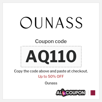 Coupon for Ounass (AQ110) Up to 50% OFF